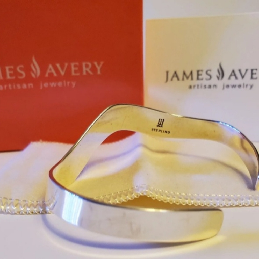 James Avery Retired Wavy Cuff - Picture 3 of 3